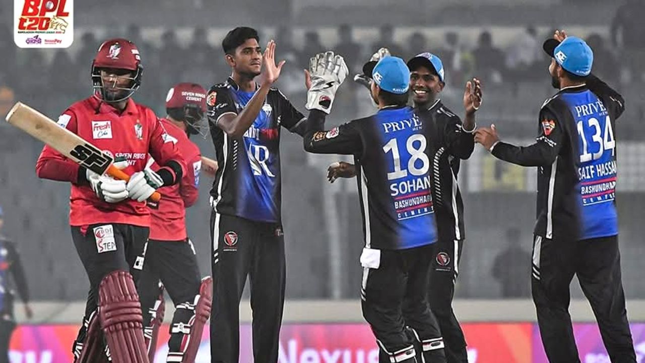 সোহান তান্ডবে বিপর্যস্ত বরিশাল, পয়েন্ট টেবিলের শীর্ষে রংপুর