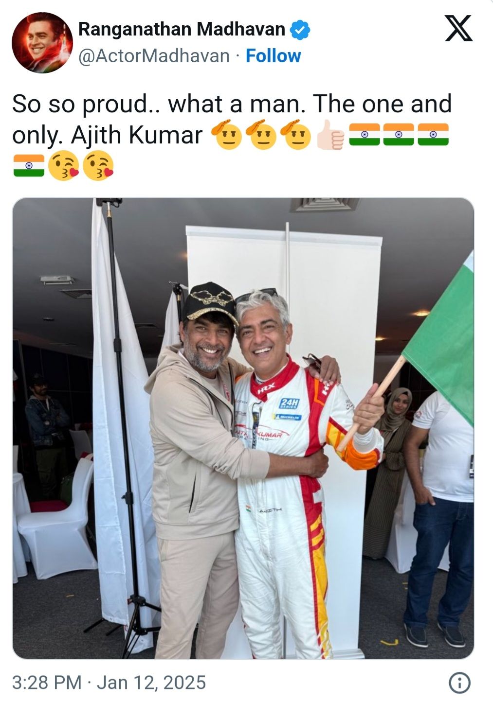 প্যাশন থেকে রেসিং দুনিয়ায় উজ্জ্বল ৫৩ বছর বয়সী ভারতীয় অভিনেতা।