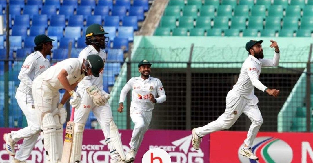 মিরাজময় দিনে ইনিংস ব্যবধানে জিতে সমতায় সিরিজ শেষ করল বাংলাদেশ