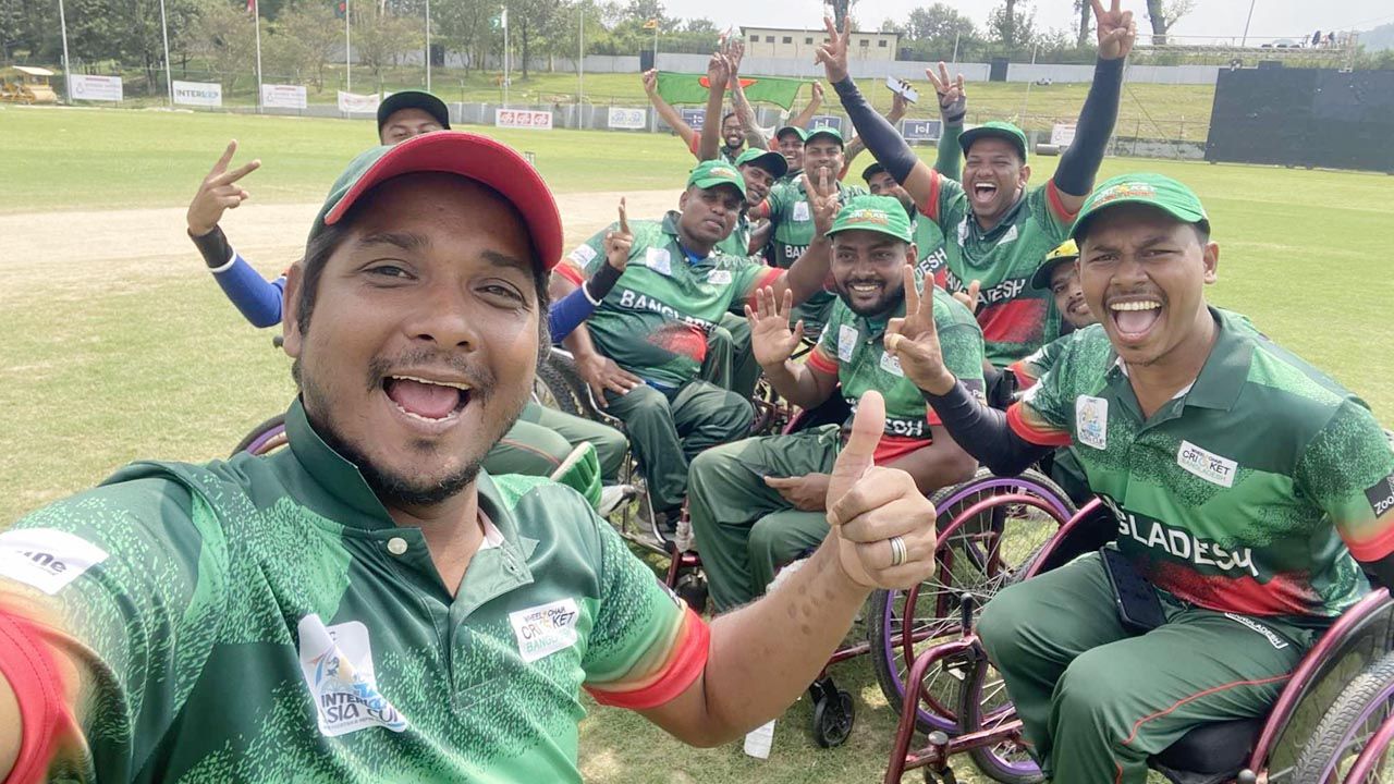 হুইলচেয়ার ক্রিকেট বিশ্বকাপে খেলবে বাংলাদেশ