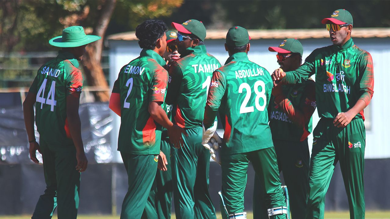 প্রোটিয়াদের ৫ উইকেটে হারালেন বাংলাদেশের যুবারা