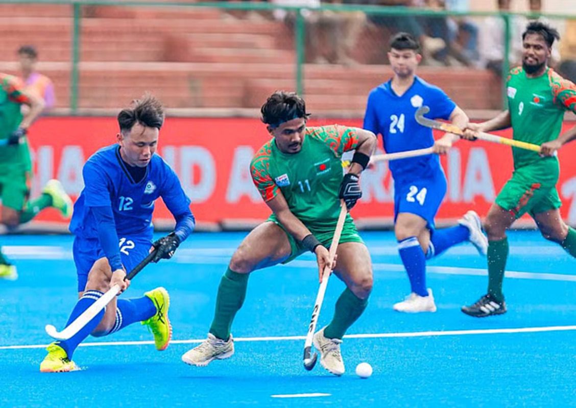 চাইনিজ তাইপেকে ৮-৩ গোলে বিধ্বস্ত করে জয়ে ফিরেছে বাংলাদেশ