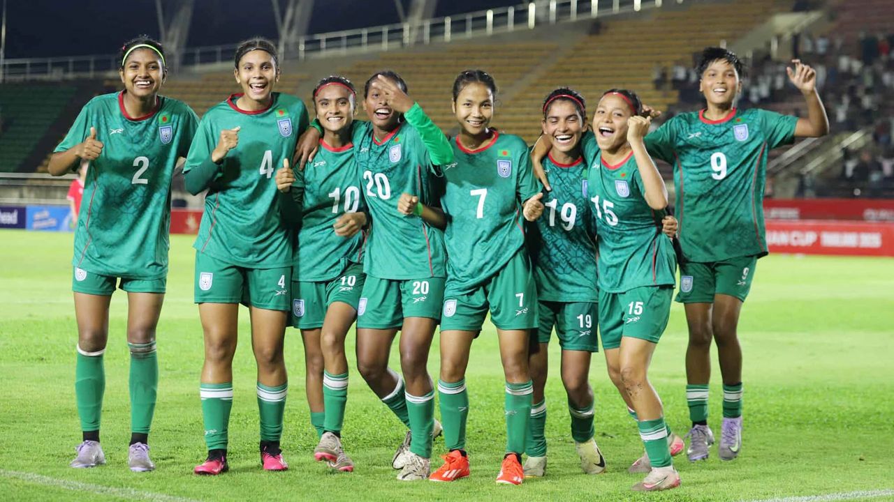 সাগরিকার জোড়া গোলের জয়ে উড়ন্ত সূচনা বাংলাদেশের