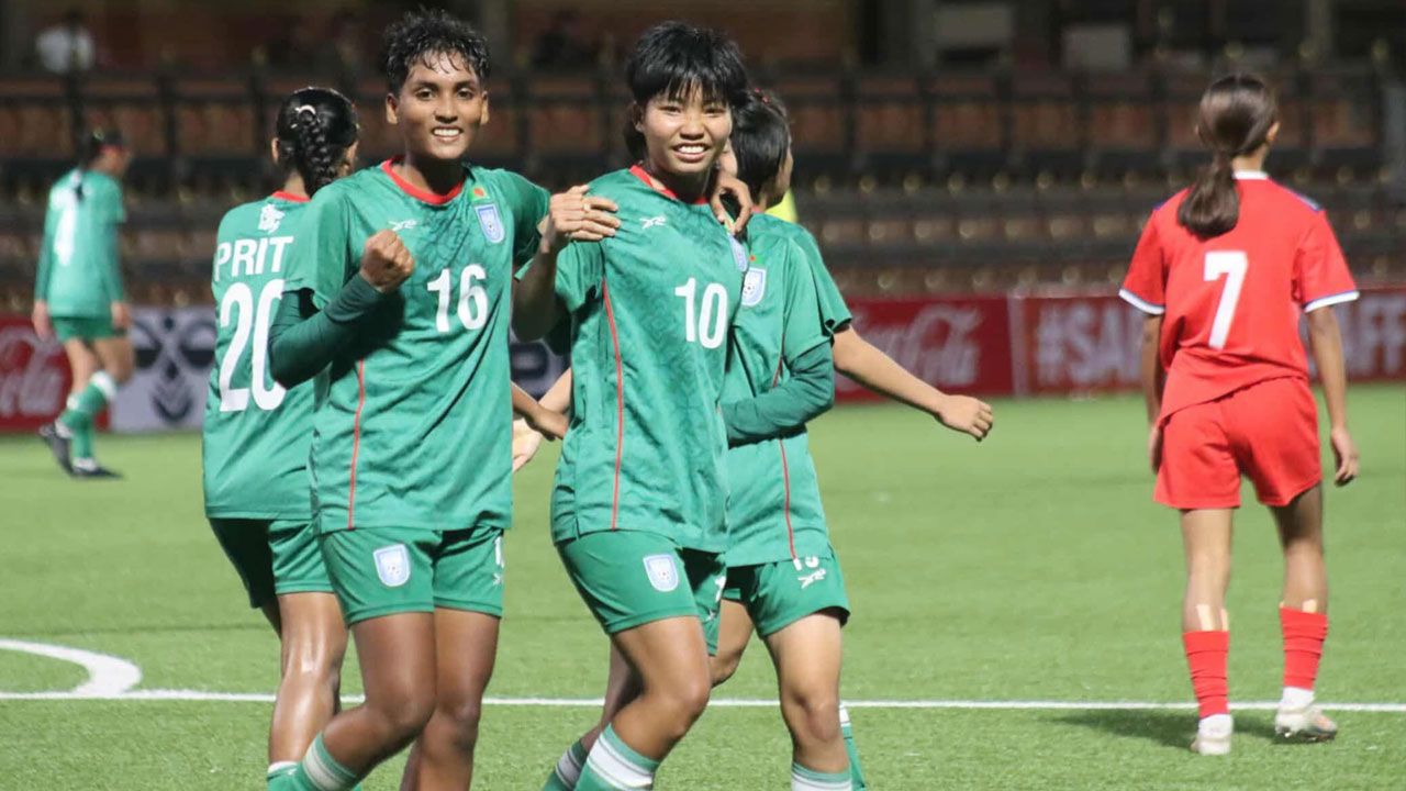 নেপালকে তিন গোলে হারিয়ে জয়ে ফিরল বাংলাদেশ