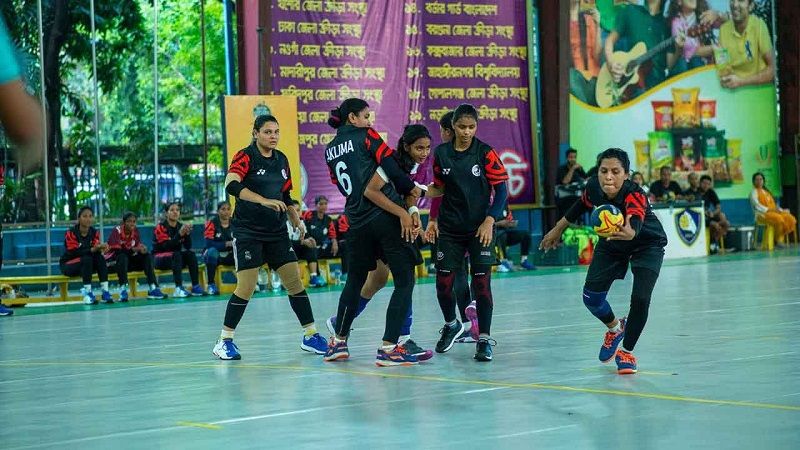 ৩৬তম জাতীয় নারী হ্যান্ডবলে আনসারের ২৪তম শিরোপা