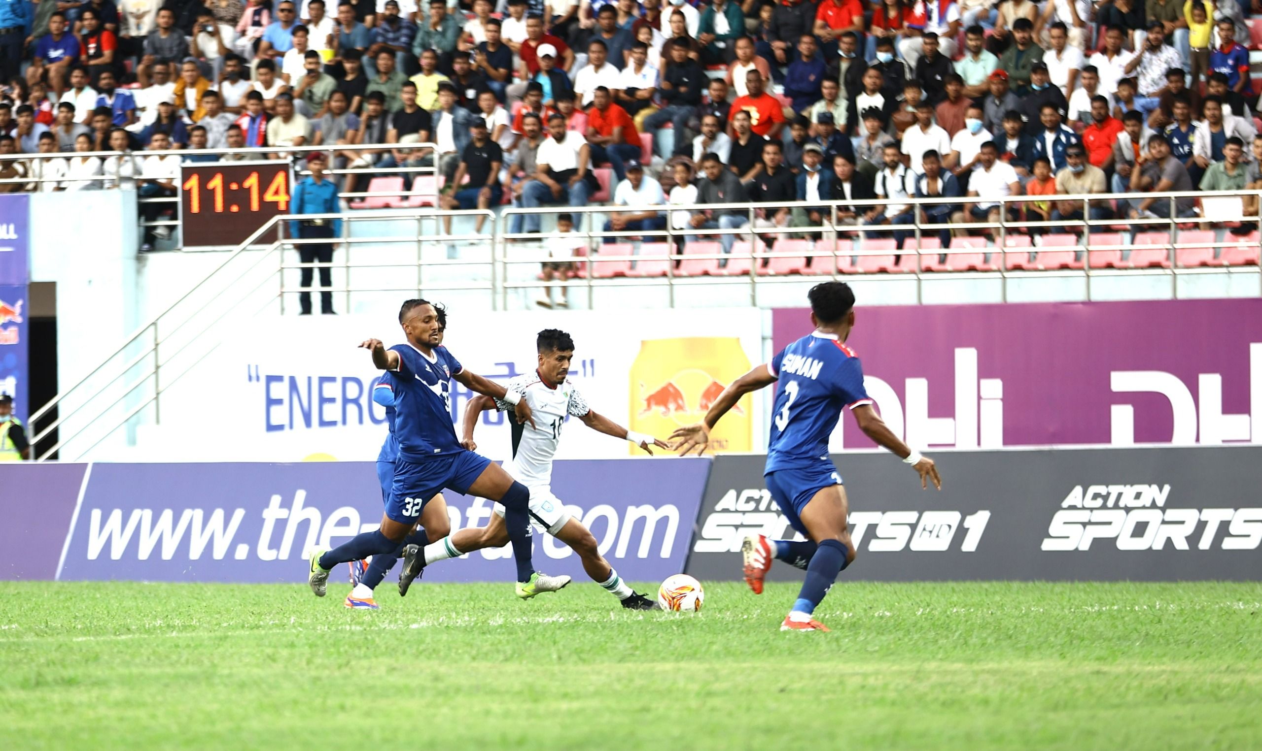 নেপালের সঙ্গে গোলশূন্য ড্র করেছে বাংলাদেশ