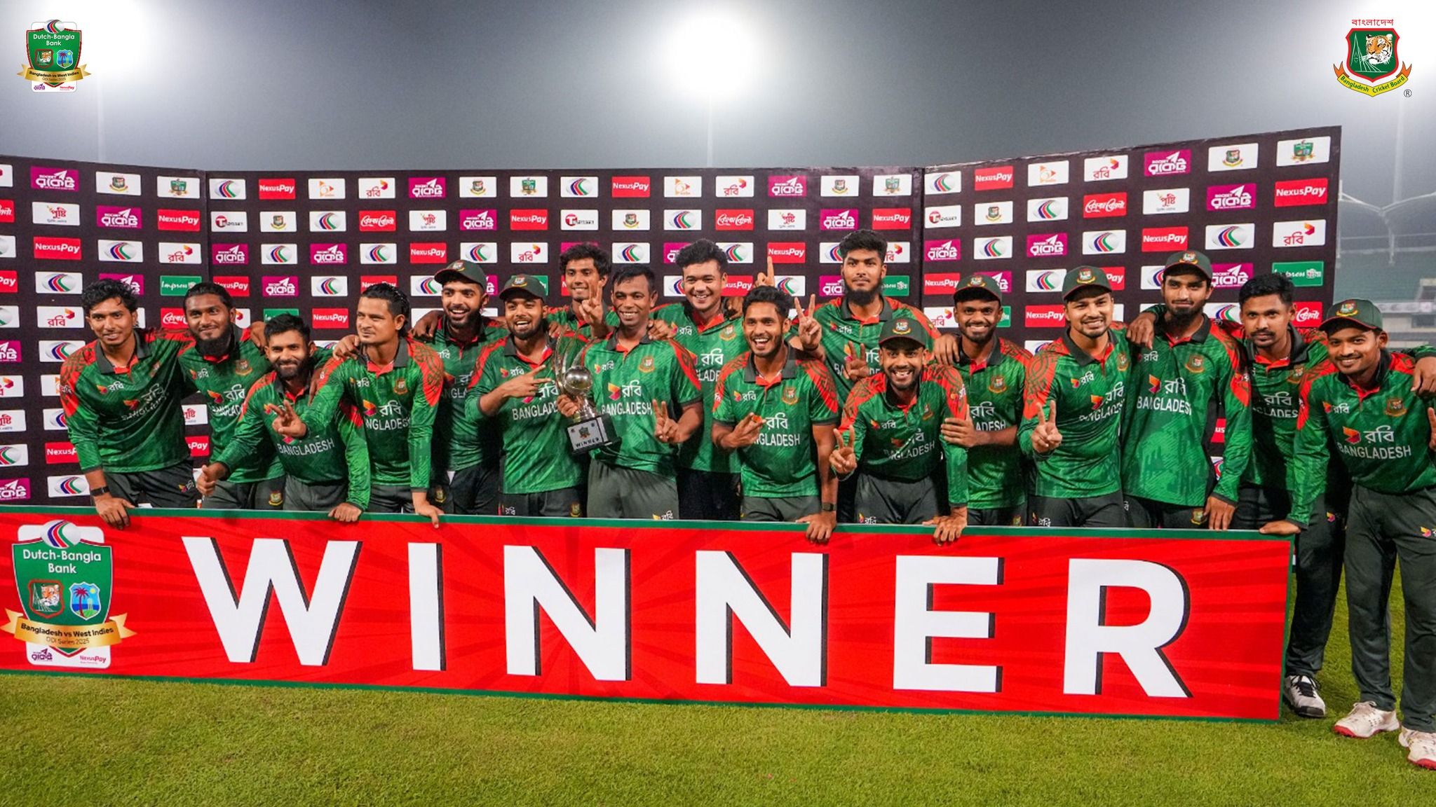 দেড় বছর পর বড় থাবায় টাইগারদের সিরিজ জয়