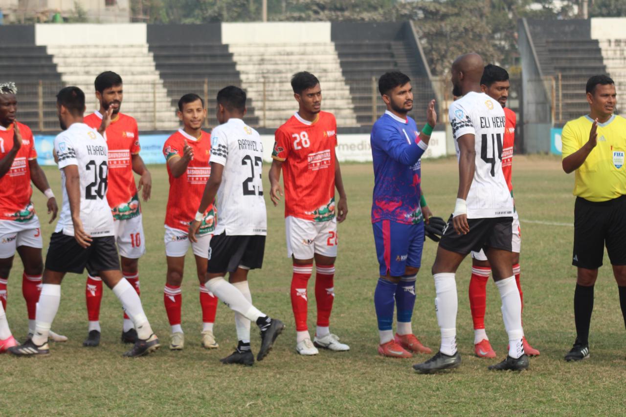 কিংস-মোহামেডান লড়াইয়ে জেতেনি কোনো দল