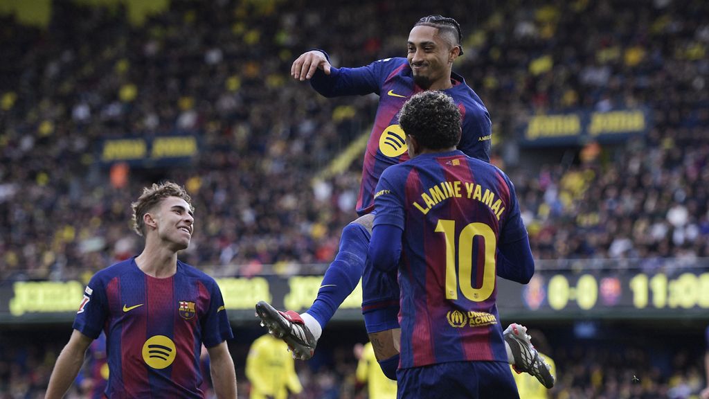 রাফিনিয়া–ইয়ামালের গোলে জয়ে বছর শেষ হলো বার্সেলোনার